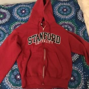 Champion Stanford University zip up hoodie